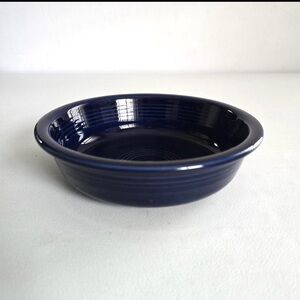 Fiestaware Cobalt Blue Cereal Bowl Vintage